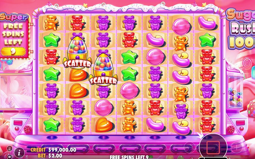 Free spins running, multiplier spots holding across spins