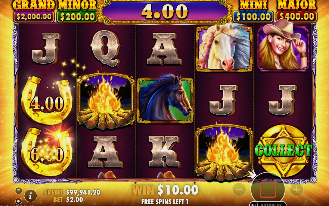 Free Spins screen with special reels and Money Symbols